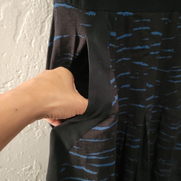 Rebecca Taylor Sleeveless Tiger Pleat Dress Size 0 NWT - Picture 5 of 9